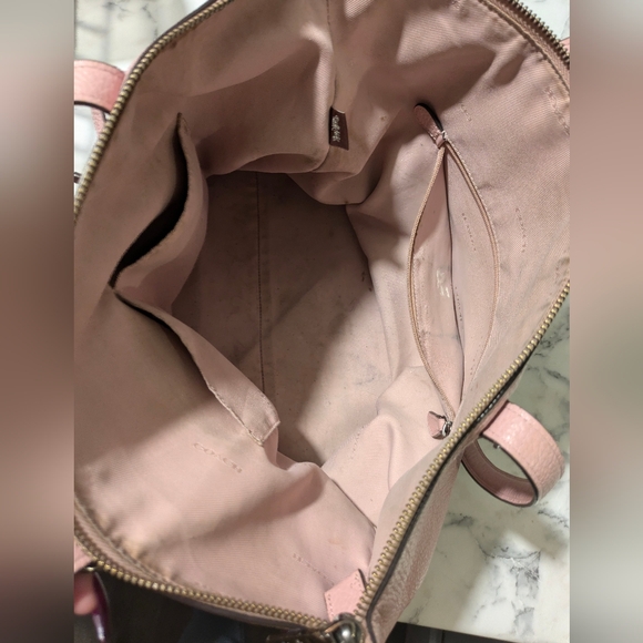 Coach Taylor pebble Tote & trifold slim wallet - Picture 6 of 9